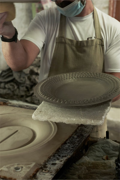 ハンドメイド陶器　製作工程