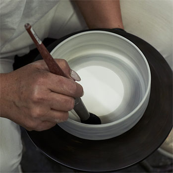 ハンドペイント　陶器制作
