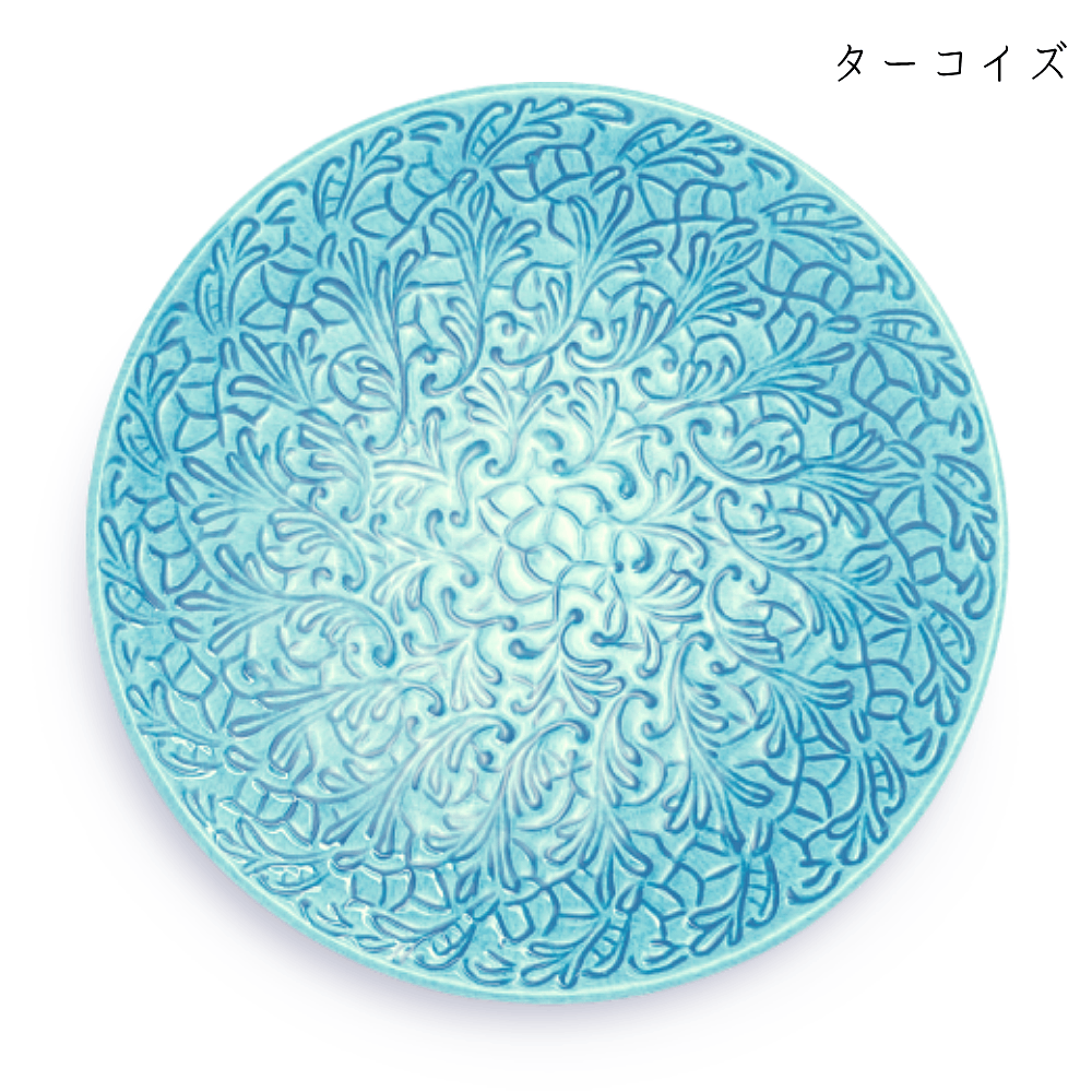 フルレースプレート 20cm | アンティークテイストの総レース柄