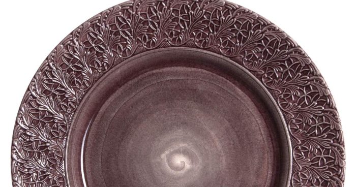 レース柄の大皿(北欧食器マテュース)
