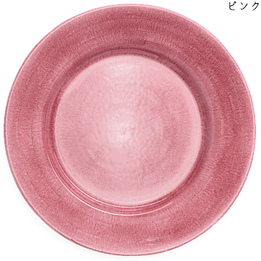 大皿 31cmピンク