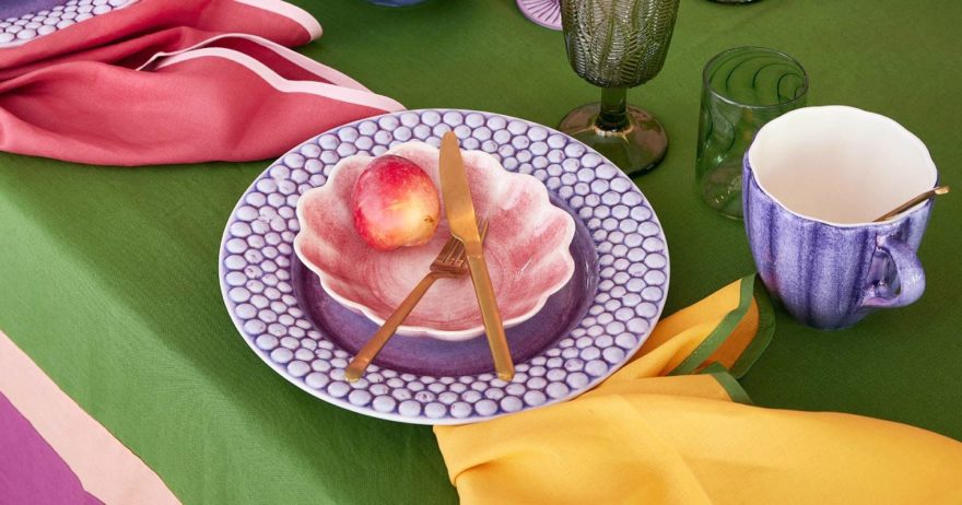 色を、自由に。私らしい彩りの食器レイヤード